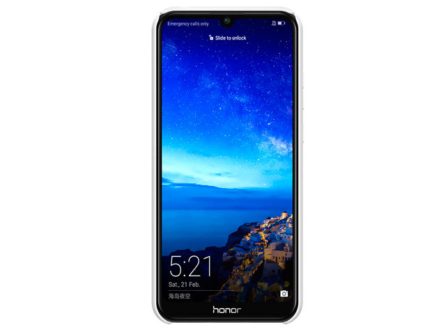 Чехол Nillkin Hard case для Huawei Y6 2019 (белый, пластиковый)