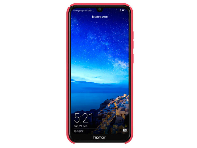 Чехол Nillkin Hard case для Huawei Y6 2019 (красный, пластиковый)