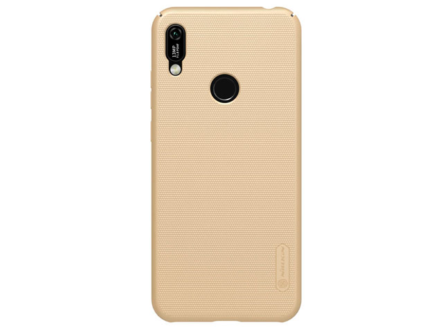 Чехол Nillkin Hard case для Huawei Y6 2019 (золотистый, пластиковый)
