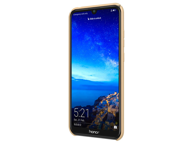 Чехол Nillkin Hard case для Huawei Y6 2019 (золотистый, пластиковый)