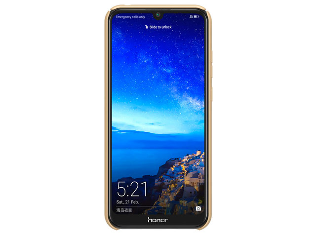 Чехол Nillkin Hard case для Huawei Y6 2019 (золотистый, пластиковый)