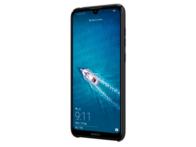 Чехол Nillkin Hard case для Huawei Y7 2019 (черный, пластиковый)