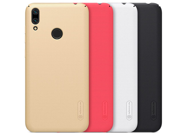 Чехол Nillkin Hard case для Huawei Y7 2019 (белый, пластиковый)