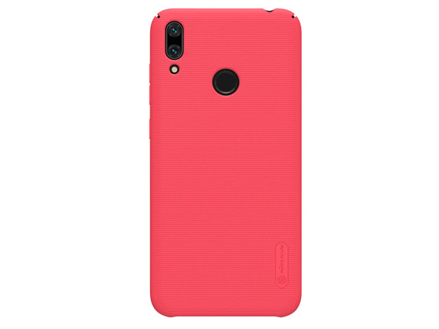 Чехол Nillkin Hard case для Huawei Y7 2019 (красный, пластиковый)