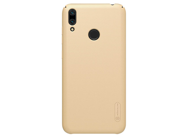 Чехол Nillkin Hard case для Huawei Y7 2019 (золотистый, пластиковый)