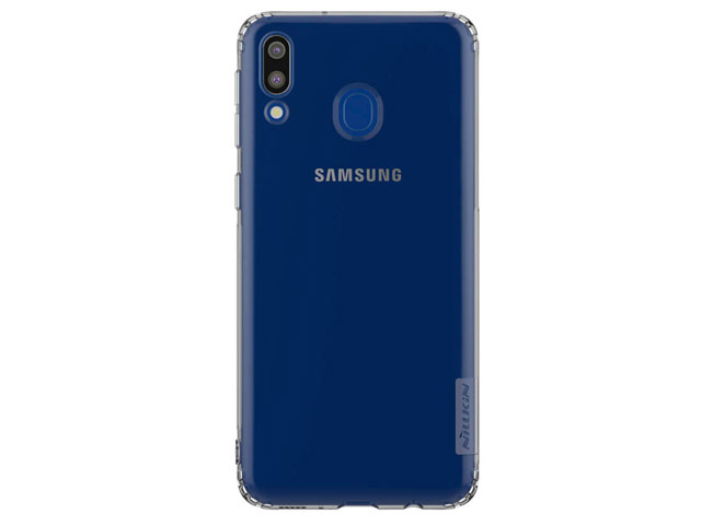 Чехол Nillkin Nature case для Samsung Galaxy M20 (серый, гелевый)