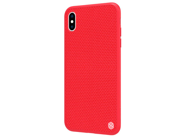 Чехол Nillkin Textured case для Apple iPhone XS (красный, нейлон)
