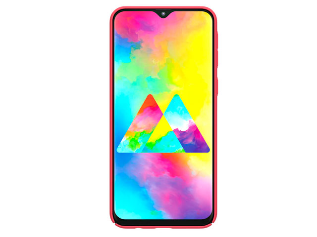 Чехол Nillkin Hard case для Samsung Galaxy M10 (красный, пластиковый)