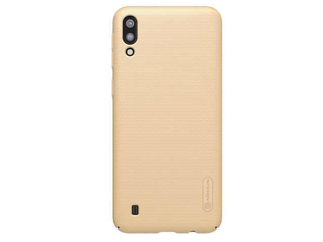 Чехол Nillkin Hard case для Samsung Galaxy M10 (золотистый, пластиковый)