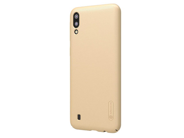 Чехол Nillkin Hard case для Samsung Galaxy M10 (золотистый, пластиковый)