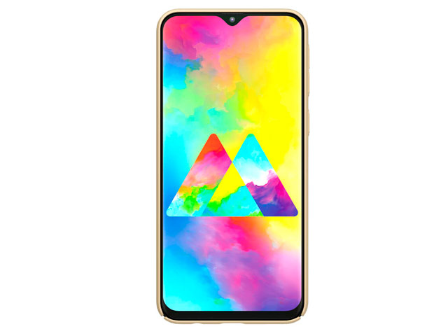 Чехол Nillkin Hard case для Samsung Galaxy M10 (золотистый, пластиковый)