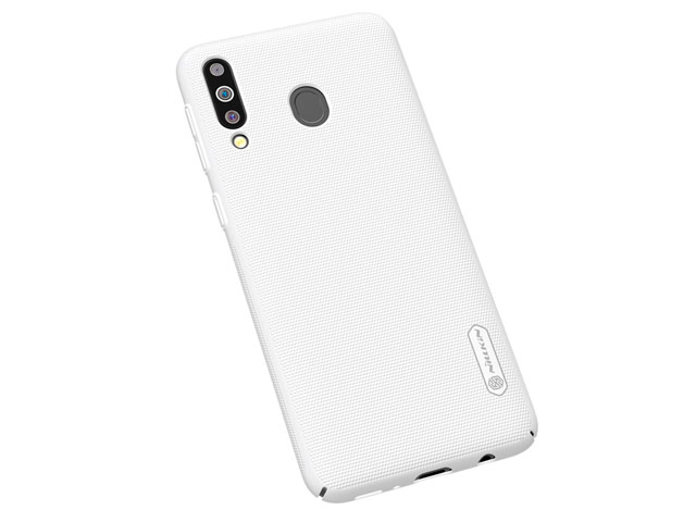 Чехол Nillkin Hard case для Samsung Galaxy M30 (белый, пластиковый)
