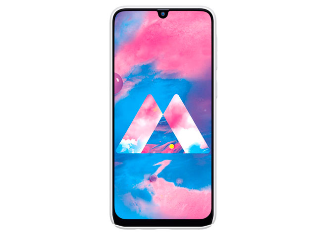 Чехол Nillkin Hard case для Samsung Galaxy M30 (белый, пластиковый)