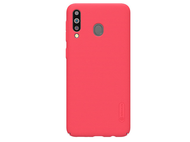 Чехол Nillkin Hard case для Samsung Galaxy M30 (красный, пластиковый)