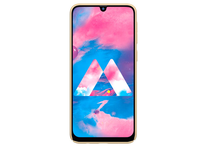 Чехол Nillkin Hard case для Samsung Galaxy M30 (золотистый, пластиковый)