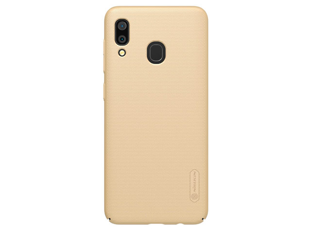 Чехол Nillkin Hard case для Samsung Galaxy A30 (золотистый, пластиковый)