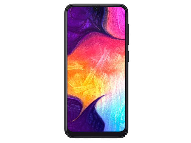 Чехол Nillkin Hard case для Samsung Galaxy A50 (черный, пластиковый)