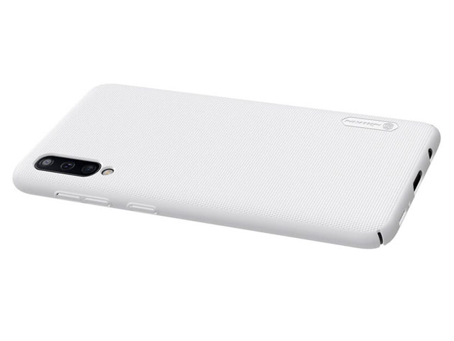 Чехол Nillkin Hard case для Samsung Galaxy A50 (белый, пластиковый)