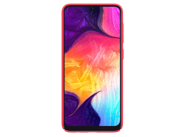 Чехол Nillkin Hard case для Samsung Galaxy A50 (красный, пластиковый)