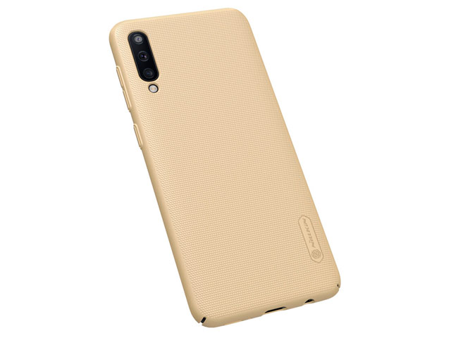 Чехол Nillkin Hard case для Samsung Galaxy A50 (золотистый, пластиковый)