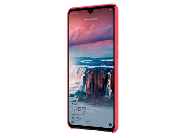 Чехол Nillkin Hard case для Huawei P30 (красный, пластиковый)