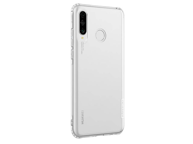 Чехол Nillkin Nature case для Huawei P30 lite (прозрачный, гелевый)