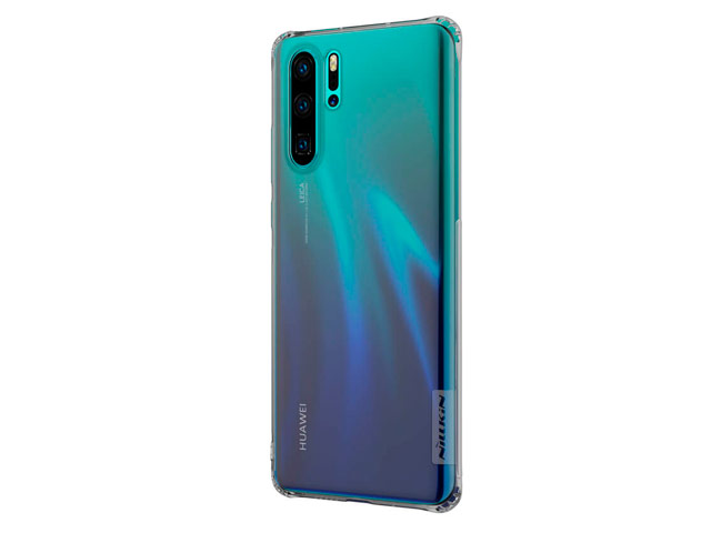 Чехол Nillkin Nature case для Huawei P30 pro (серый, гелевый)