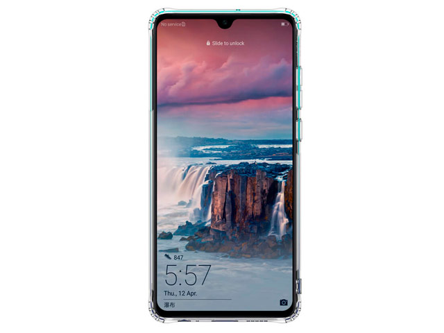 Чехол Nillkin Nature case для Huawei P30 (прозрачный, гелевый)