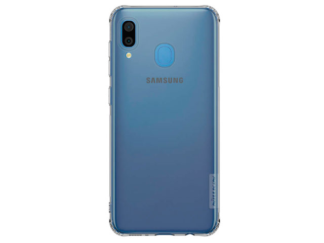 Чехол Nillkin Nature case для Samsung Galaxy A30 (серый, гелевый)