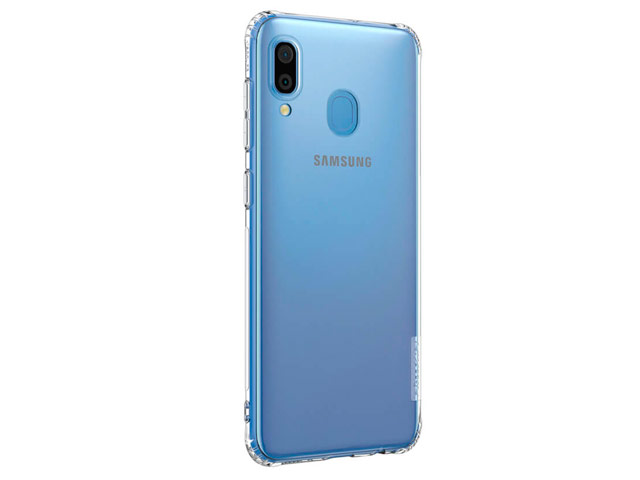 Чехол Nillkin Nature case для Samsung Galaxy A30 (прозрачный, гелевый)