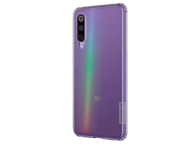 Чехол Nillkin Nature case для Xiaomi Mi 9 SE (серый, гелевый)