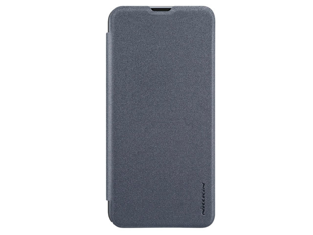Чехол Nillkin Sparkle Leather Case для Samsung Galaxy M20 (темно-серый, винилискожа)