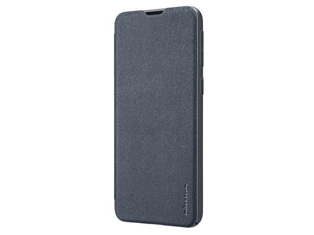 Чехол Nillkin Sparkle Leather Case для Samsung Galaxy M20 (темно-серый, винилискожа)