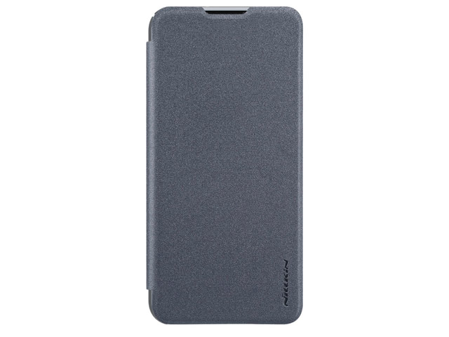 Чехол Nillkin Sparkle Leather Case для Huawei Y7 2019 (темно-серый, винилискожа)