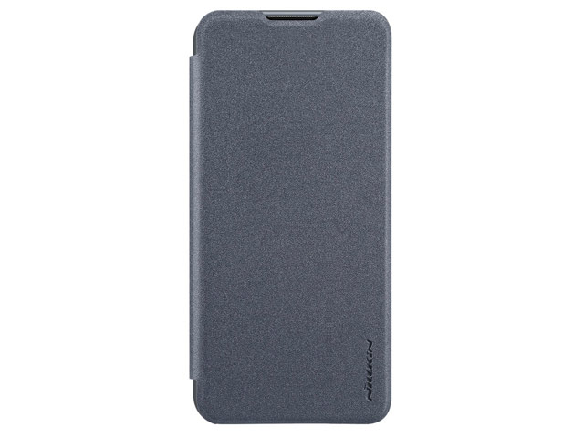 Чехол Nillkin Sparkle Leather Case для Huawei Y6 2019 (темно-серый, винилискожа)