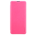 Чехол Nillkin Sparkle Leather Case для Samsung Galaxy S10 plus (розовый, винилискожа)