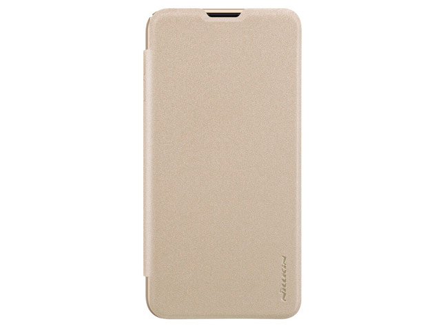 Чехол Nillkin Sparkle Leather Case для Samsung Galaxy S10 lite (золотистый, винилискожа)