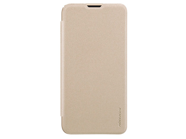 Чехол Nillkin Sparkle Leather Case для Samsung Galaxy S10 lite (золотистый, винилискожа)