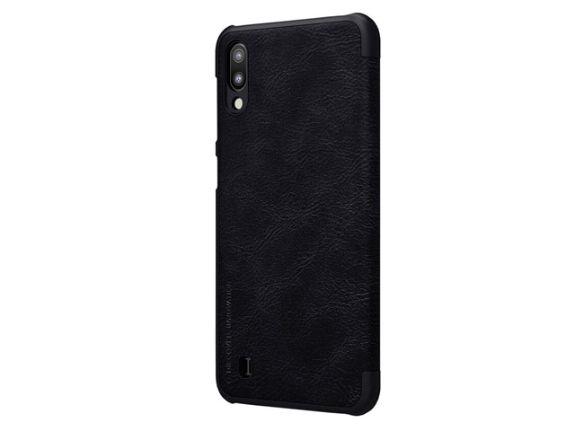 Чехол Nillkin Qin leather case для Samsung Galaxy M10 (черный, кожаный)