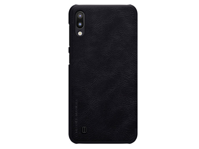 Чехол Nillkin Qin leather case для Samsung Galaxy M10 (черный, кожаный)