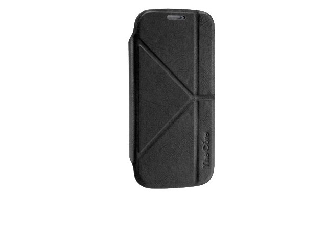 Чехол Momax The Core Smart Case для Samsung Galaxy S4 i9500 (черный, кожанный)