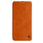 Чехол Nillkin Qin leather case для Samsung Galaxy M10 (коричневый, кожаный)