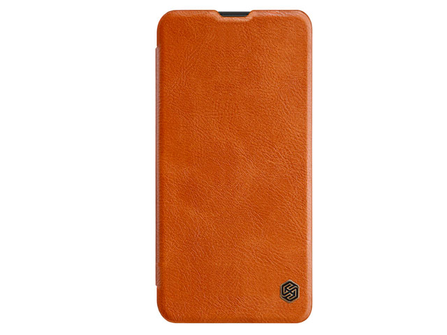 Чехол Nillkin Qin leather case для Samsung Galaxy M10 (коричневый, кожаный)