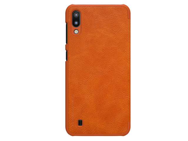 Чехол Nillkin Qin leather case для Samsung Galaxy M10 (коричневый, кожаный)