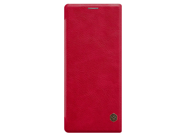 Чехол Nillkin Qin leather case для Sony Xperia 10 plus (красный, кожаный)