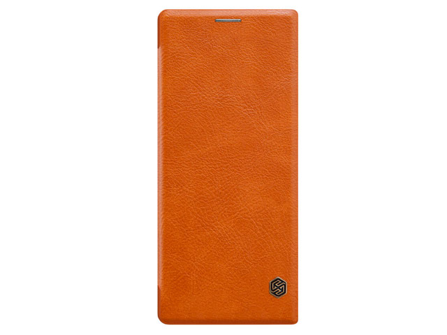 Чехол Nillkin Qin leather case для Sony Xperia 10 plus (коричневый, кожаный)