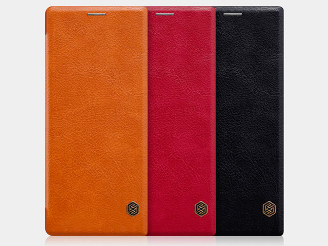 Чехол Nillkin Qin leather case для Sony Xperia 10 (черный, кожаный)