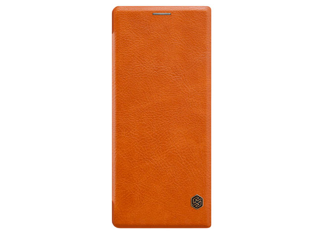 Чехол Nillkin Qin leather case для Sony Xperia 10 (коричневый, кожаный)