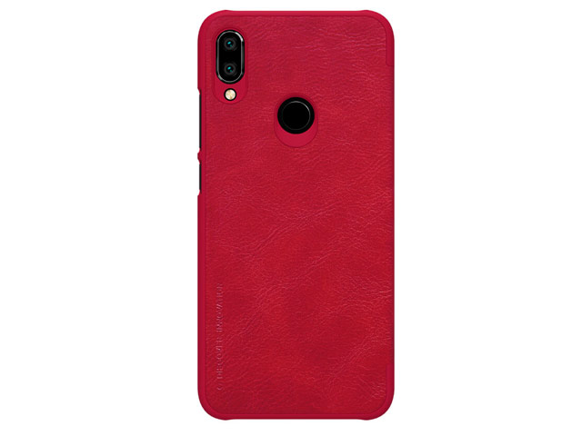 Чехол Nillkin Qin leather case для Xiaomi Redmi Note 7 (красный, кожаный)