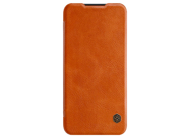 Чехол Nillkin Qin leather case для Xiaomi Redmi Note 7 (коричневый, кожаный)